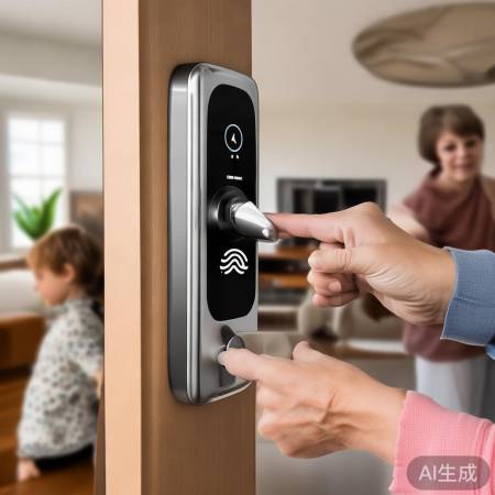 幻侣智能指纹锁维修服务通科普☞智能家居新选择：滑盖指纹锁指纹模块，安全便捷生活必备