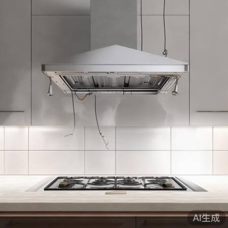 美的油烟机快速安装服务剖析&小米油烟机电机接线方法教程