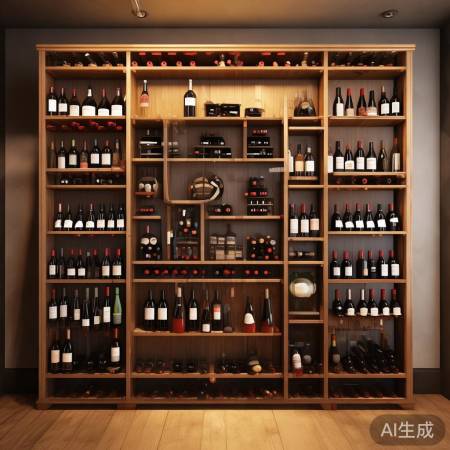 开利酒柜官方咨询阐明¥网红酒柜隔板设计效果图,轻松打造个性酒柜空间