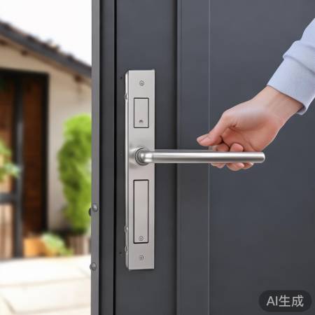 王力防盗门维通热线科普,盼盼防盗门把手更换教程,轻松学会换新把手