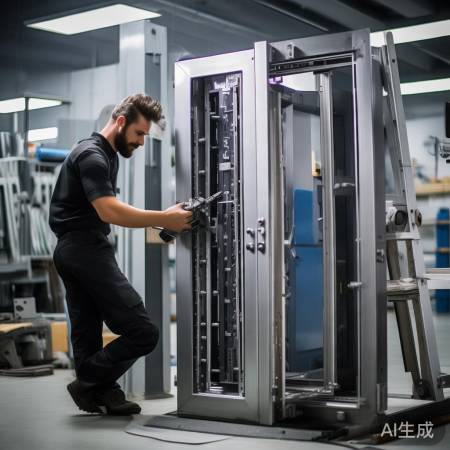 美心防盗门服务快线介绍(入户门防盗门深色款,安全美观两不误)