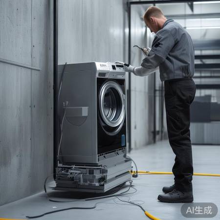 斯麦格洗衣机客服预约登记热线教大家（水泥墙面洗衣机安装攻略：一步到位的方法）