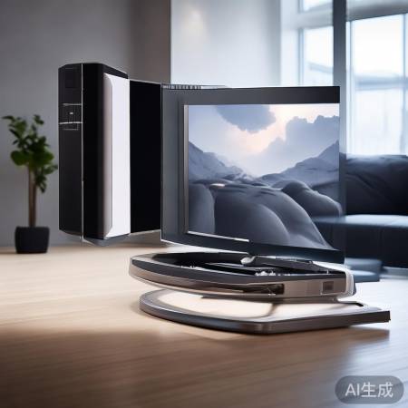 荣事达电视机一键报修分解(激光电视机专用移动支架，轻松调整观影角度)