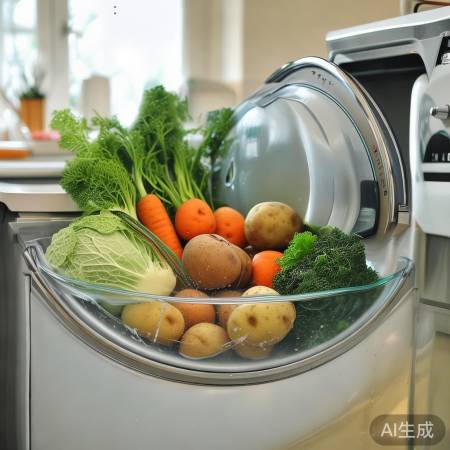 比佛利洗衣机售后服务点维修电话告诉你㊣巧用洗衣机轻松洗净蔬菜，告别手洗烦恼
