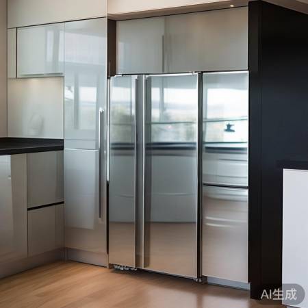 科慕冰箱售后电话统一客服教你(嵌入式冰箱镜面松下：打造时尚厨房新选择)