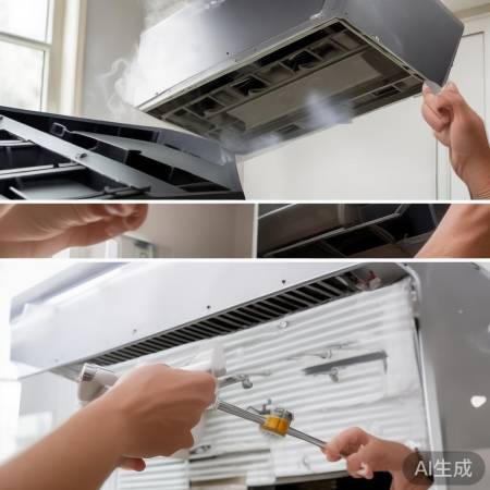 樱花油烟机官方特约热线传授,美的油烟机拆装清洗教程，轻松掌握清洁技巧