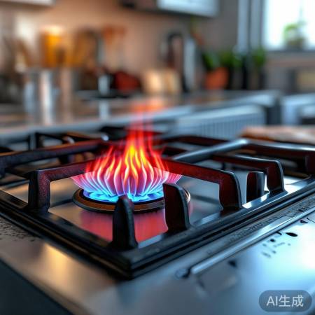 万利达燃气灶全国速修服务阐释=燃气灶点火后火苗发红原因及解决方法